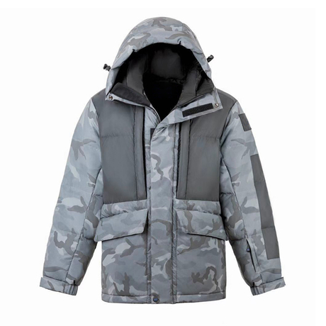 2021 Autum and Winter Men New stlye Down Coat Camouflage Clothing Fashion Casual Jacket